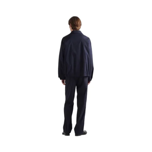 Stretch poplin pants