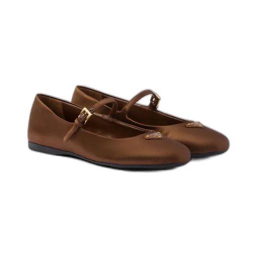 Satin ballerinas