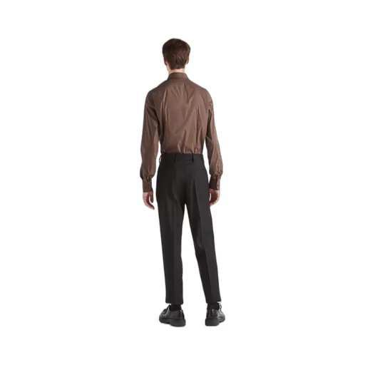 Stretch cotton shirt