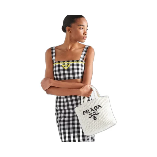 Small crochet tote bag