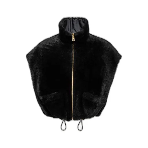 Shearling vest