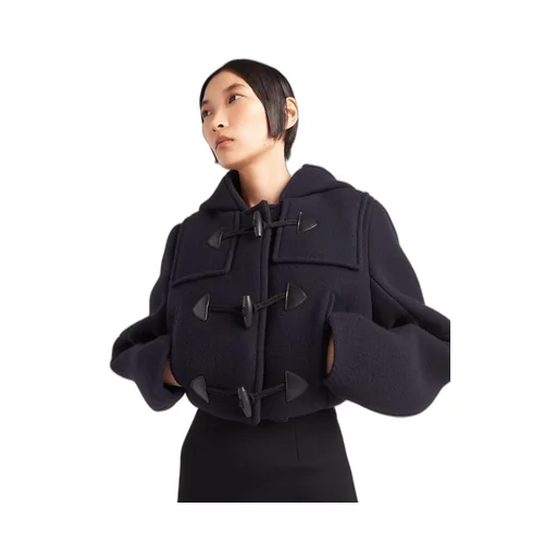 Cropped duffle jacket