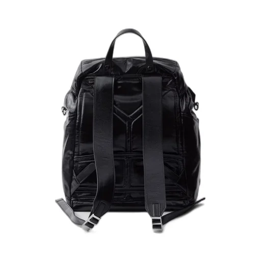 Leather backpack