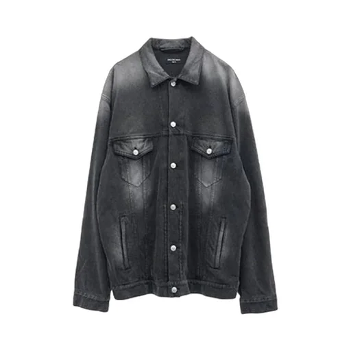 Washed Denim Jacket Large Fit