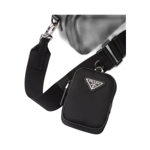 Prada Brique Re-Nylon and Saffiano leather bag