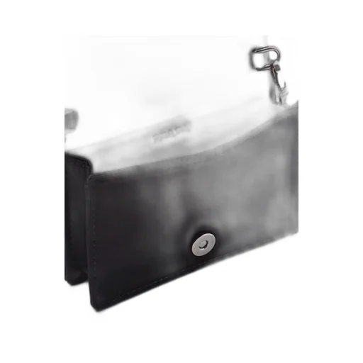 Cardholder with shoulder strap and crystals