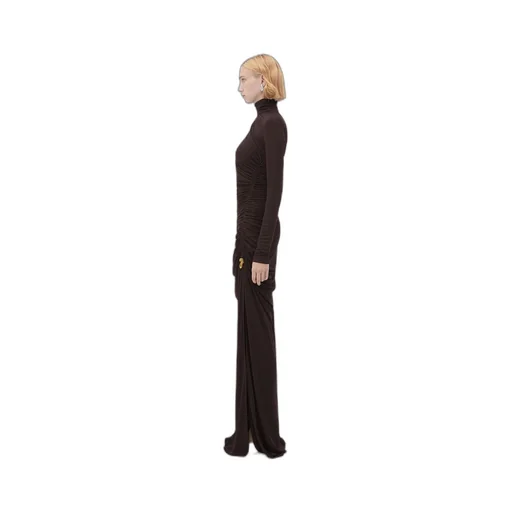 Viscose Jersey Dress With Knot