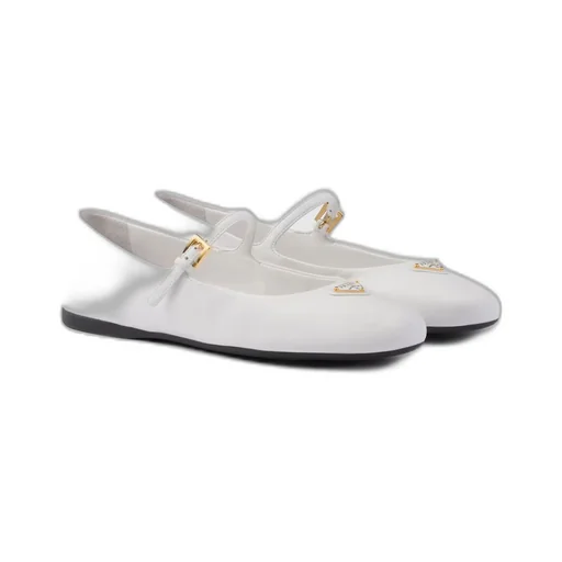 Nappa leather ballerinas