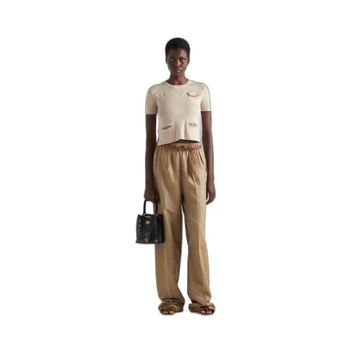 Prada Panier leather mini-bag with cut-out motif