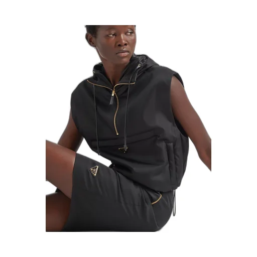 Re-Nylon pencil skirt