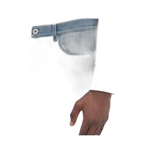 Organic denim jeans