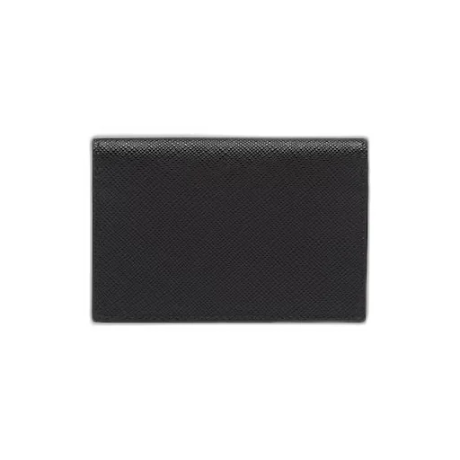 Saffiano leather card holder