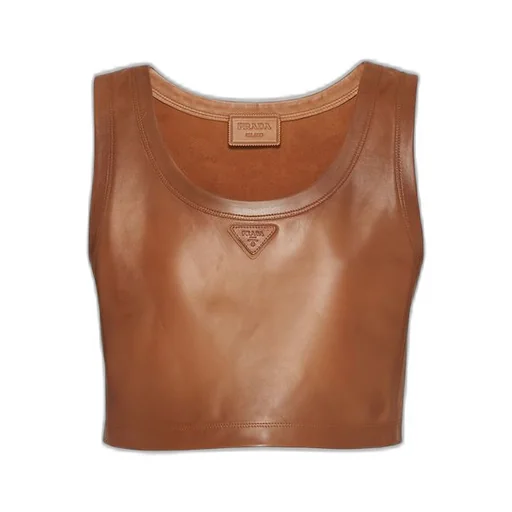 Nappa leather top