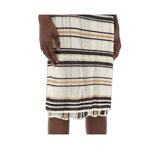 Striped Cotton Skirt