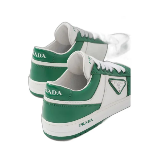 Downtown perforated leather sneakers