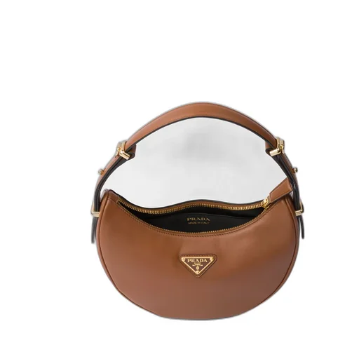 Prada Arqué leather shoulder bag