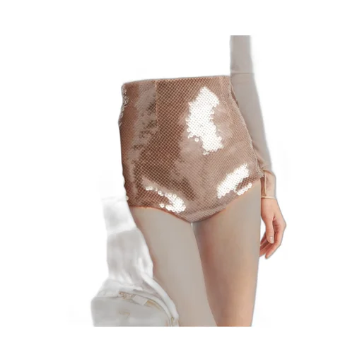Sequined tulle panties