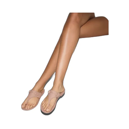 Women's thong sandal with Horsebit