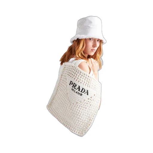 Crochet tote bag