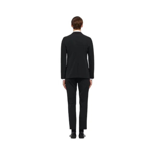 Technical fabric single-breasted suit