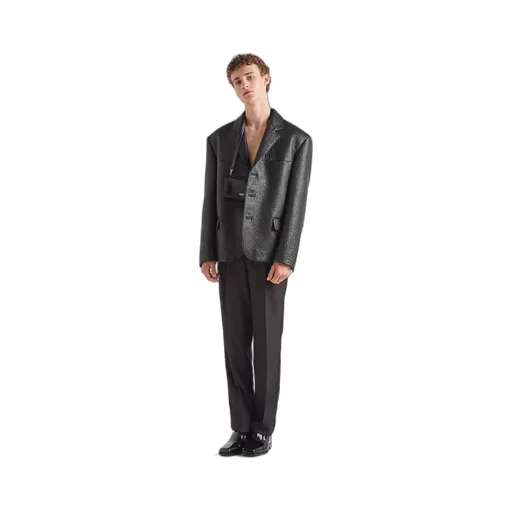 Nappa leather jacket