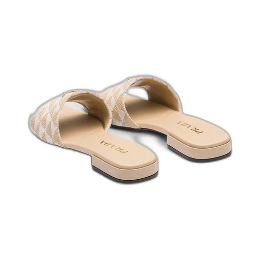 Embroidered fabric slides