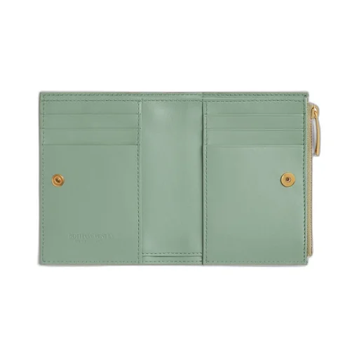 Intrecciato Small Bi-Fold Wallet
