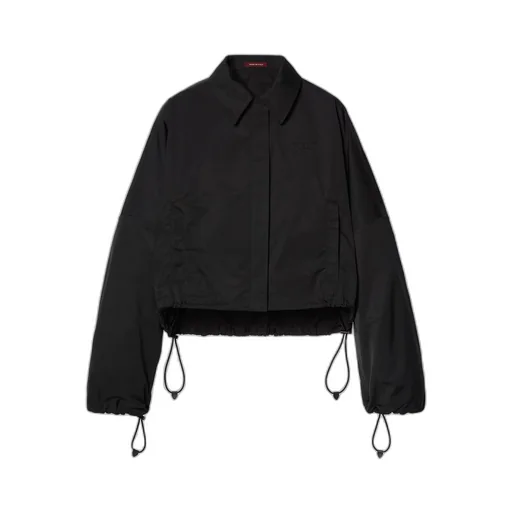 Polyester twill bomber jacket