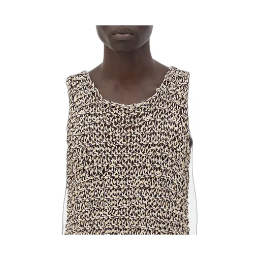 Cotton Net Sailor Tank Top