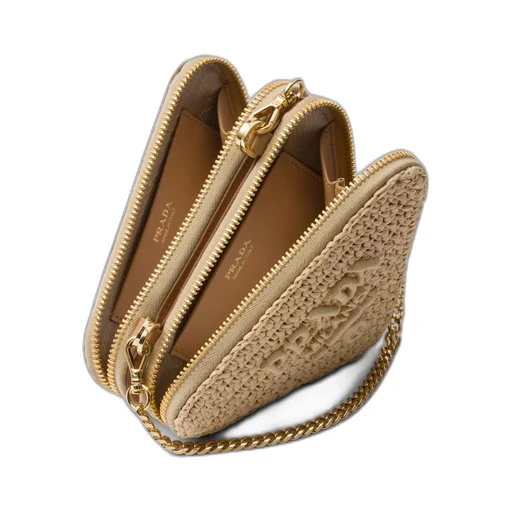 Crochet mini-pouch