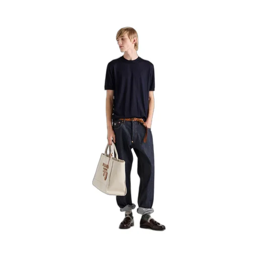 Wool crew-neck sweater