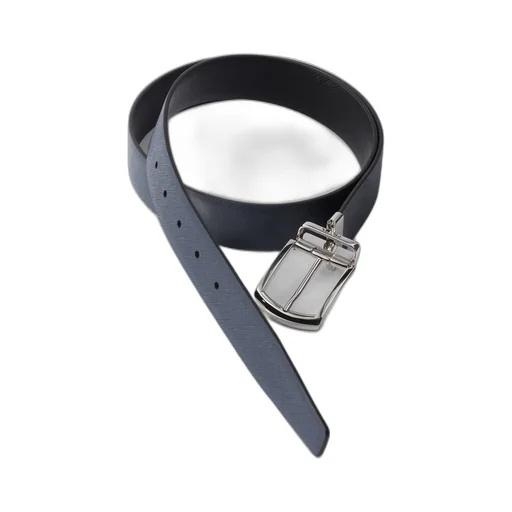 Reversible Saffiano leather belt