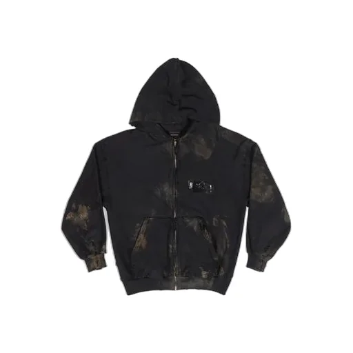 Gaffer Zip-Up Hoodie Small Fit