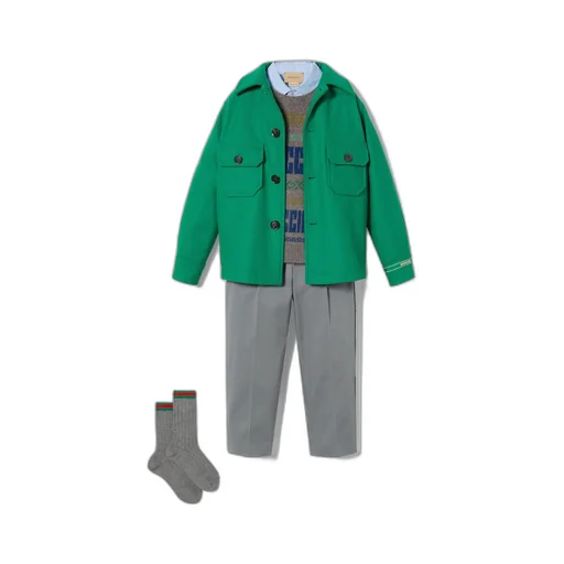 Children's stretch gabardine pant