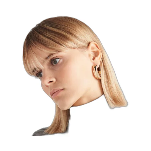 Eternal Gold medium earrings in yellow gold