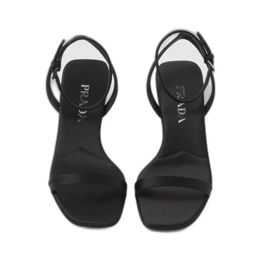Satin sandals