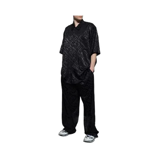 Logo Jacquard Trousers