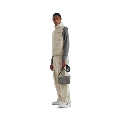 Saffiano leather shoulder bag