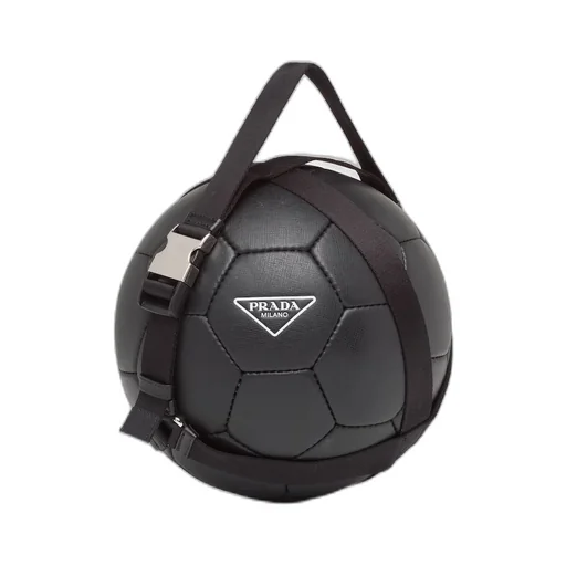 Saffiano leather soccer ball
