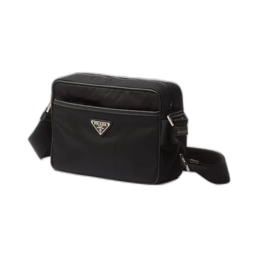 Re-Nylon and Saffiano shoulder bag