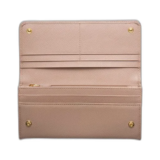 Large Saffiano Leather Wallet