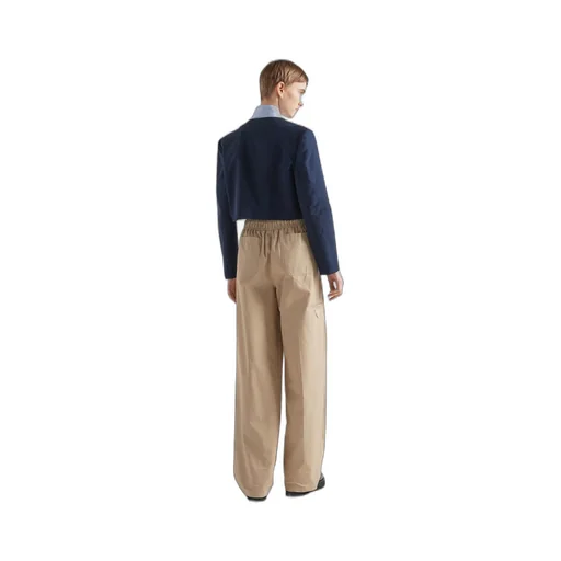 Single-breasted tricotine jacket