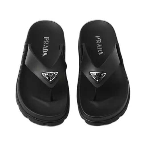 Rubber thong sandals