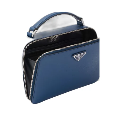 Medium Prada Brique Saffiano leather bag