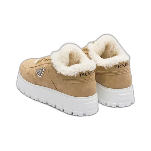 Suede sneakers