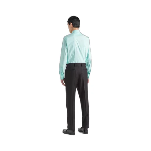 Stretch cotton shirt