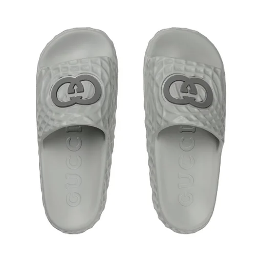 Men's Interlocking G slide sandal
