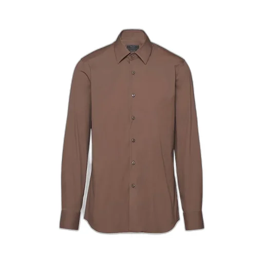 Stretch cotton shirt