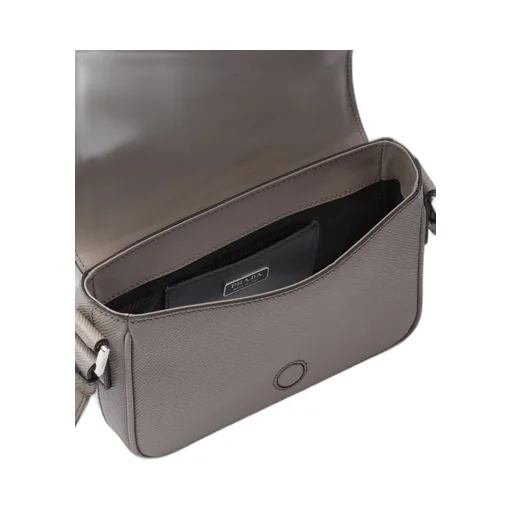 Saffiano leather shoulder bag