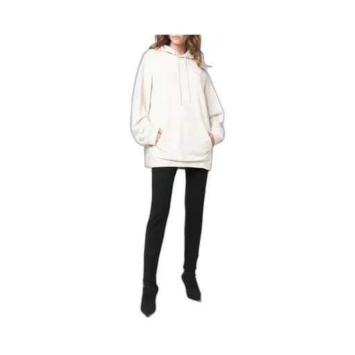 Sporty Oversized Drawstring Hoodie